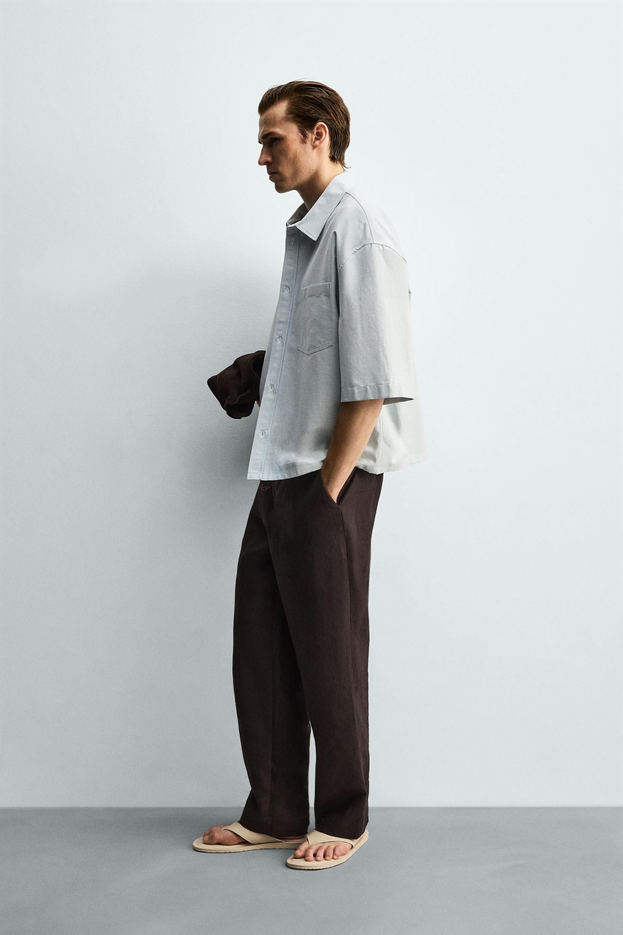 BOXY FIT SHIRT WITH POCKET
